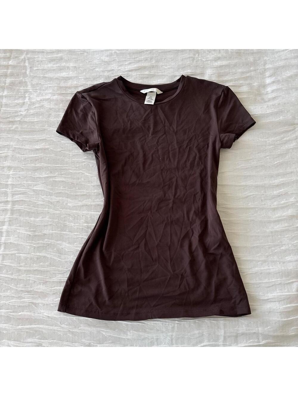 H&M Women's Brown Shirt
